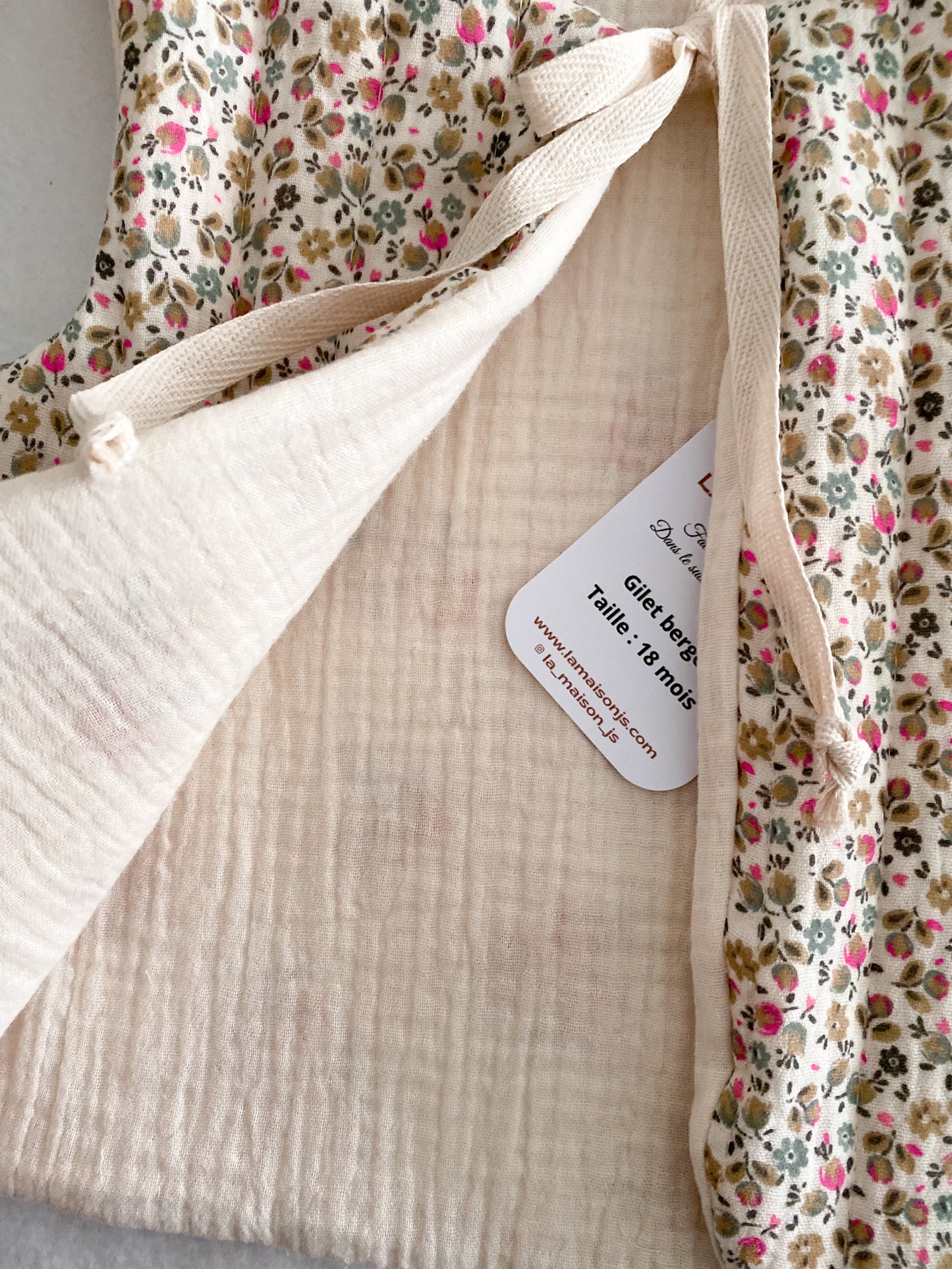 Gilet Berger Enfant – Veste Sans Manches Chaude et Douce - Gilet matelassé