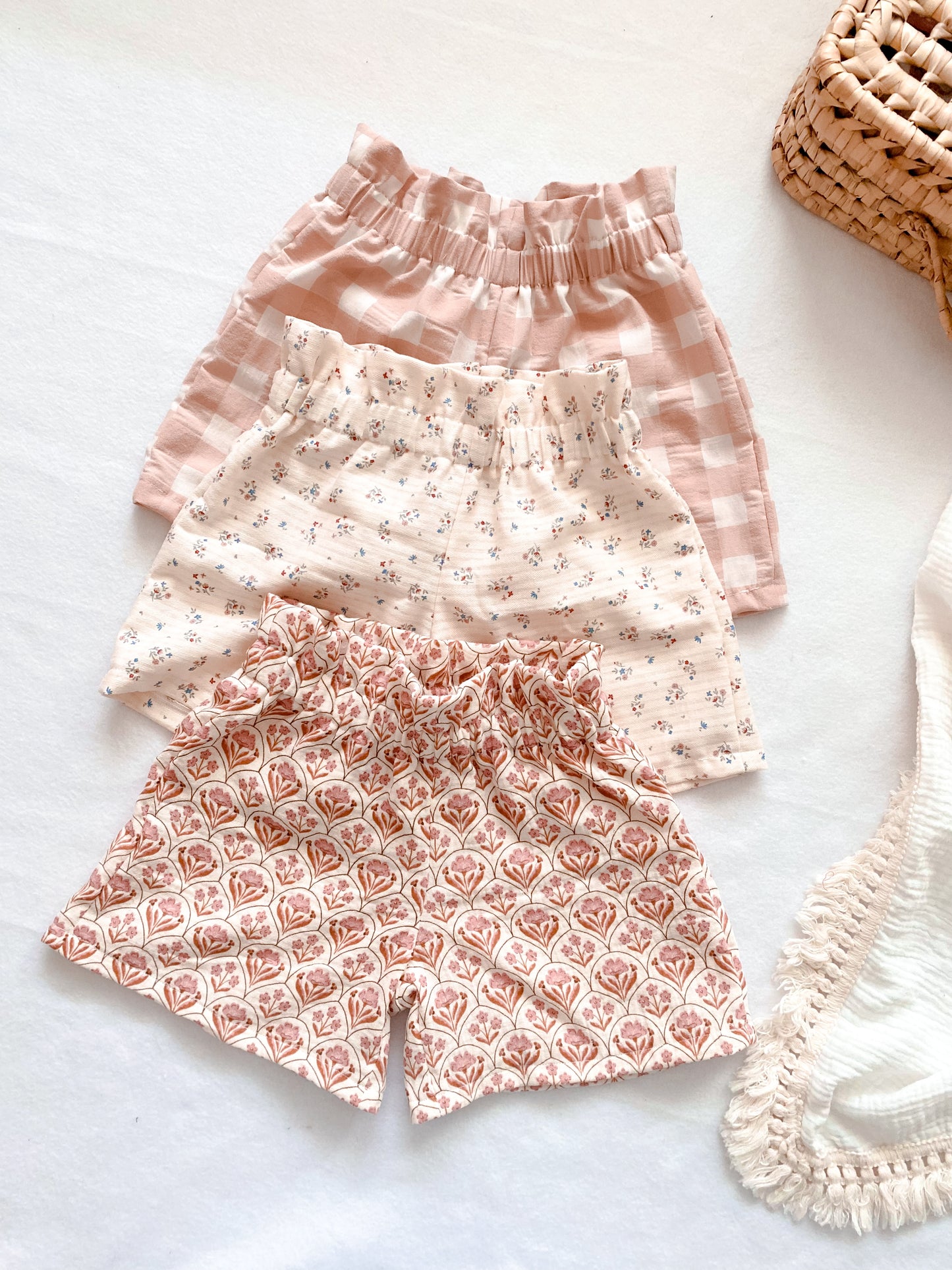 Short Mila / short fille / girls shorts
