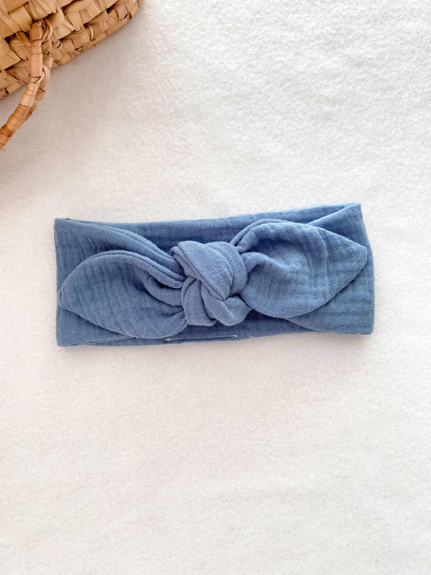 Bandeau jean / headband / bandeau cheveux bébé / bandeau cheveux fille / bandeau naissance