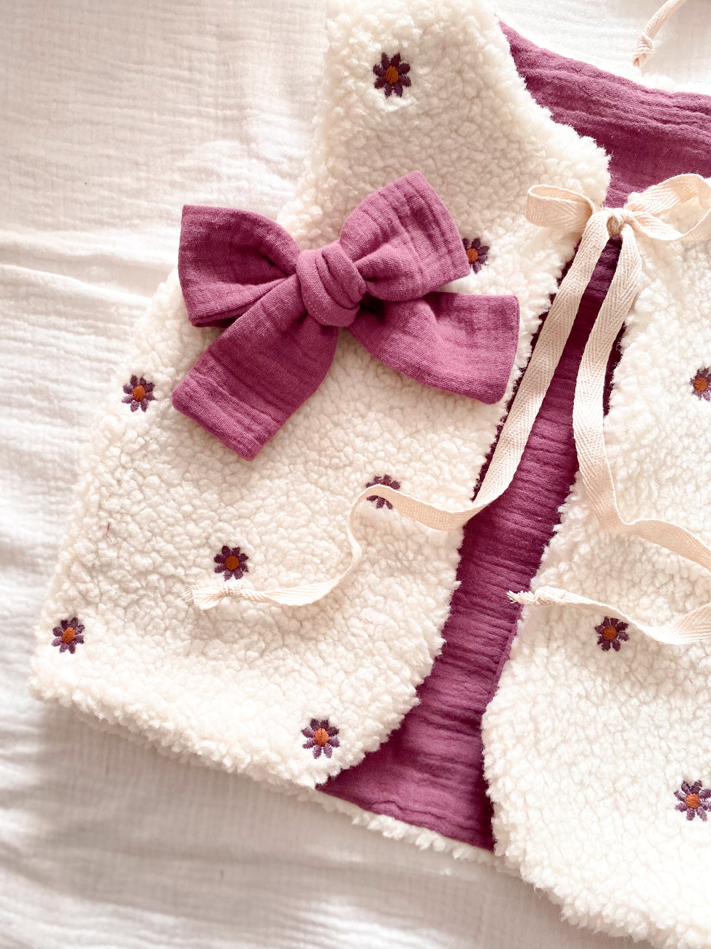 Gilet berger « Améthyste »