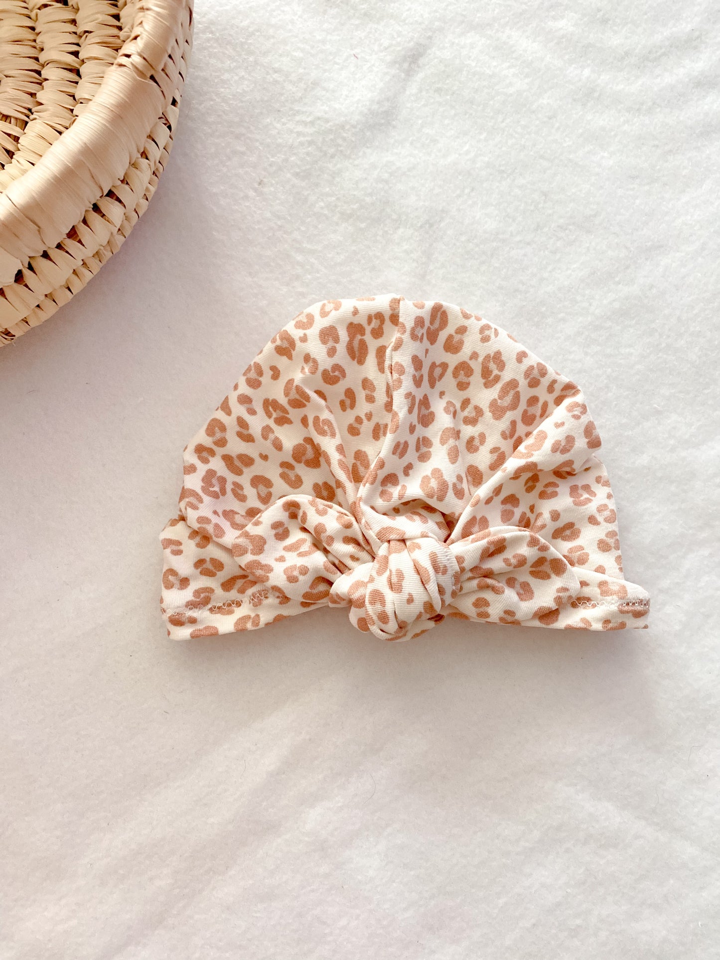 Turban bébé / enfant tissu a motifs