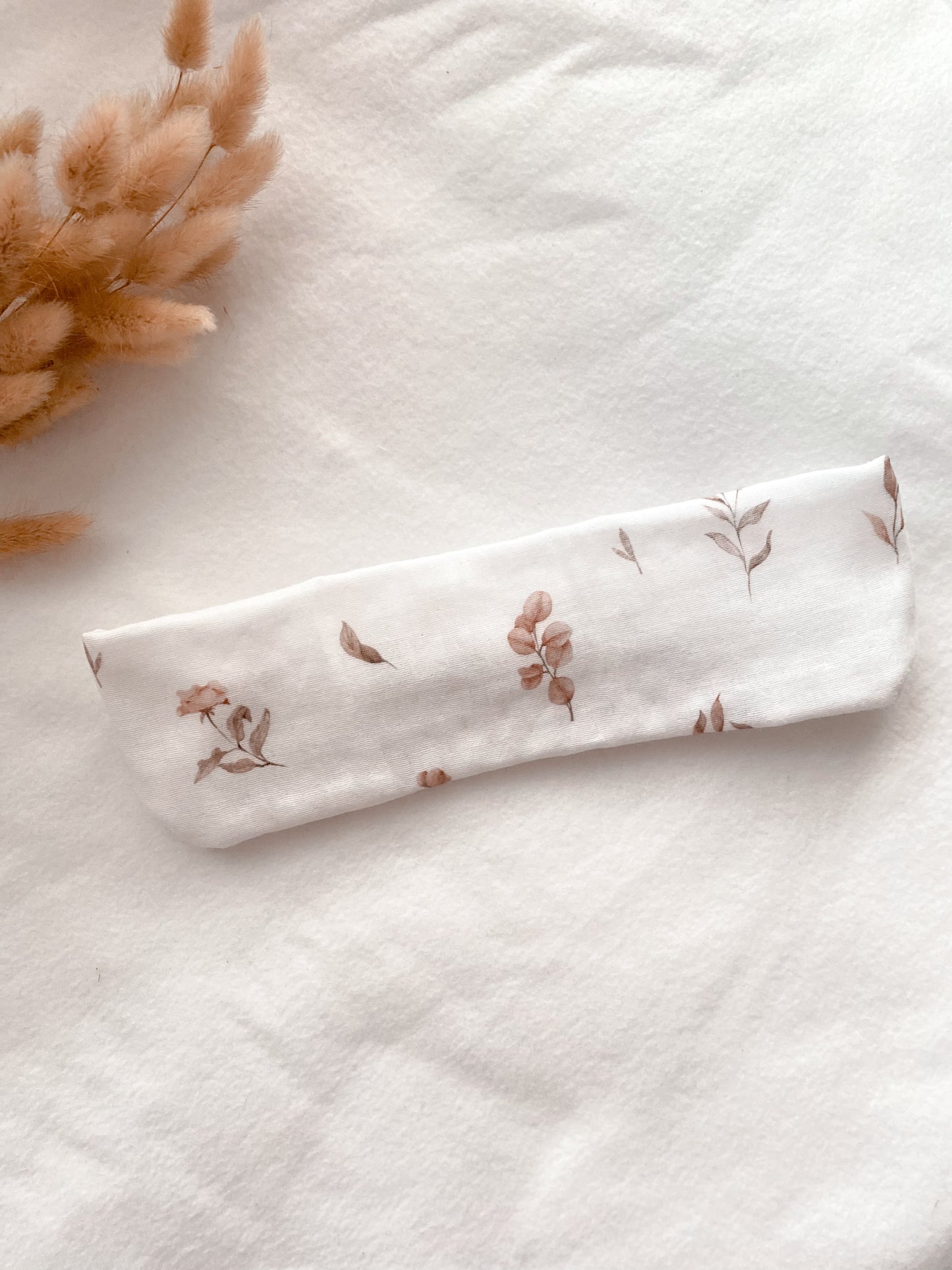 Bandeau élastique femme feuillage