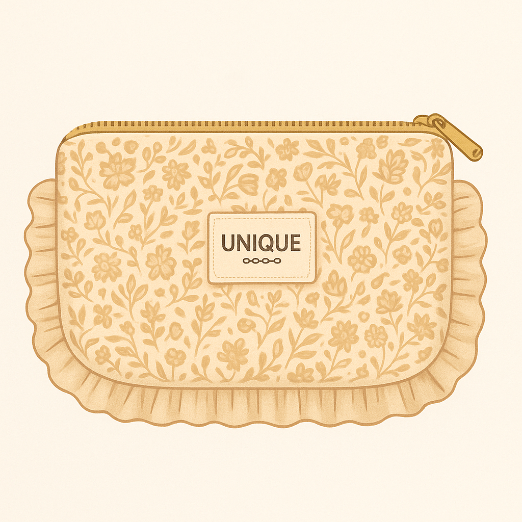 Pochette froufrou personnalisable