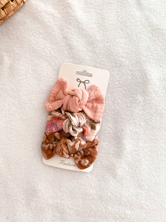 Trio barrette vintage