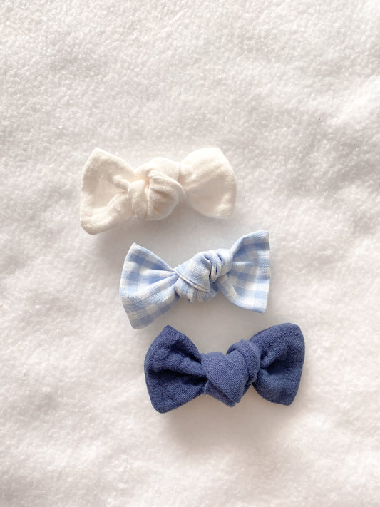 Trio barrettes