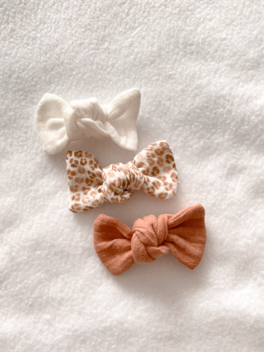 Trio barrettes