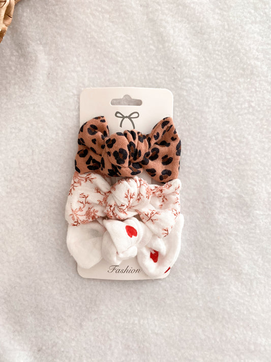 Trio barrettes graou