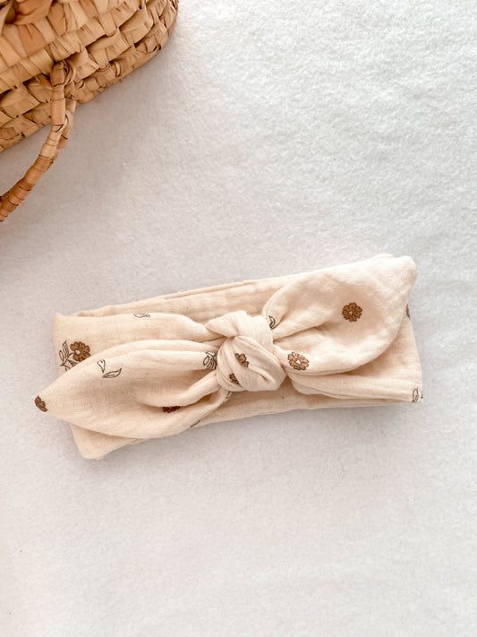 Bandeau Flowers / headband / bandeau cheveux bébé / bandeau cheveux fille / bandeau naissance