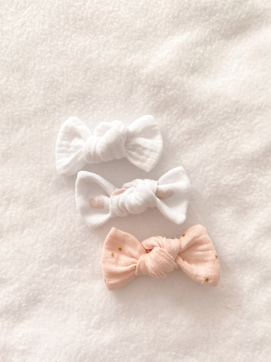 Trio barrettes