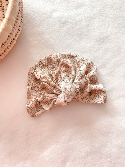 Turban Ambre naissance / 1 mois