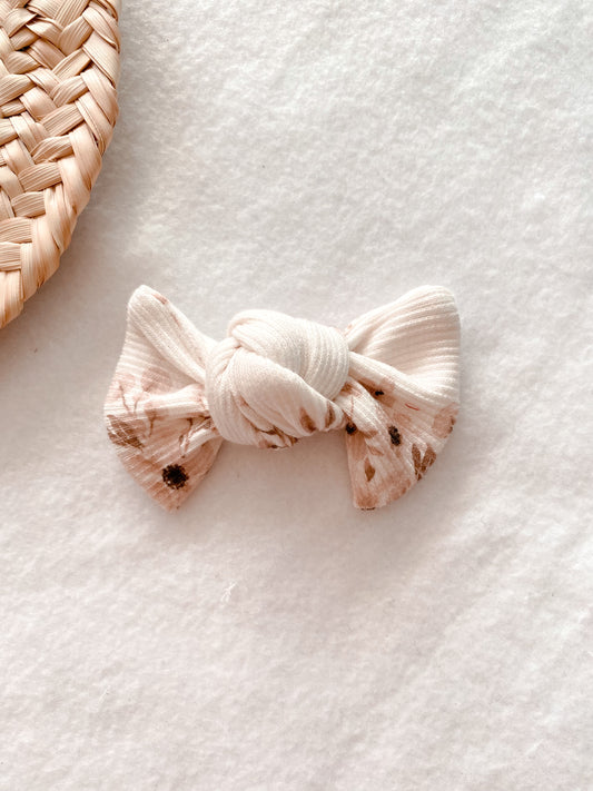 Barrette ou chouchou ou bandeau jersey Flowers