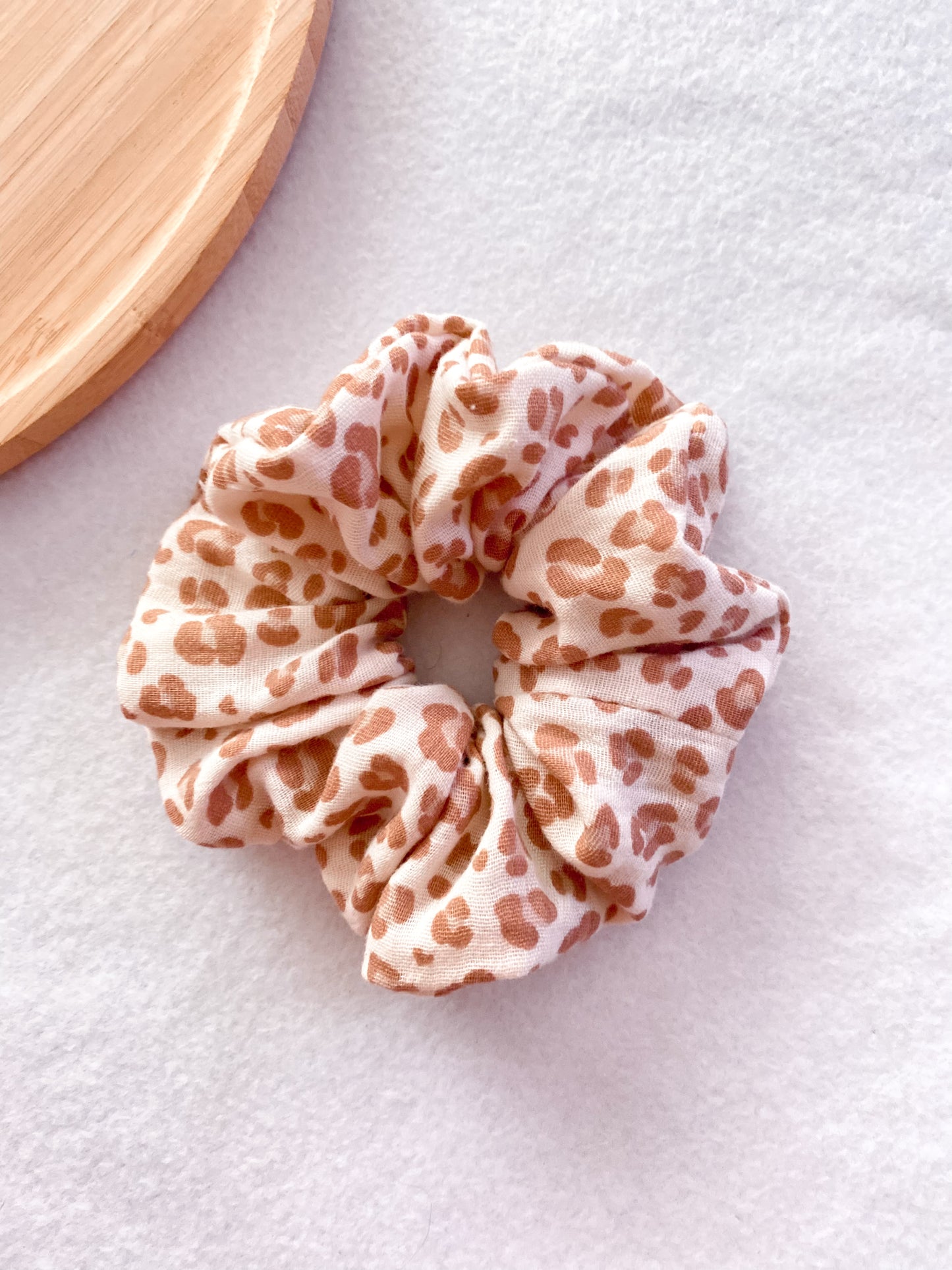 Chouchou graou milk / scrunchie / chouchou cheveux / chouchou fait main