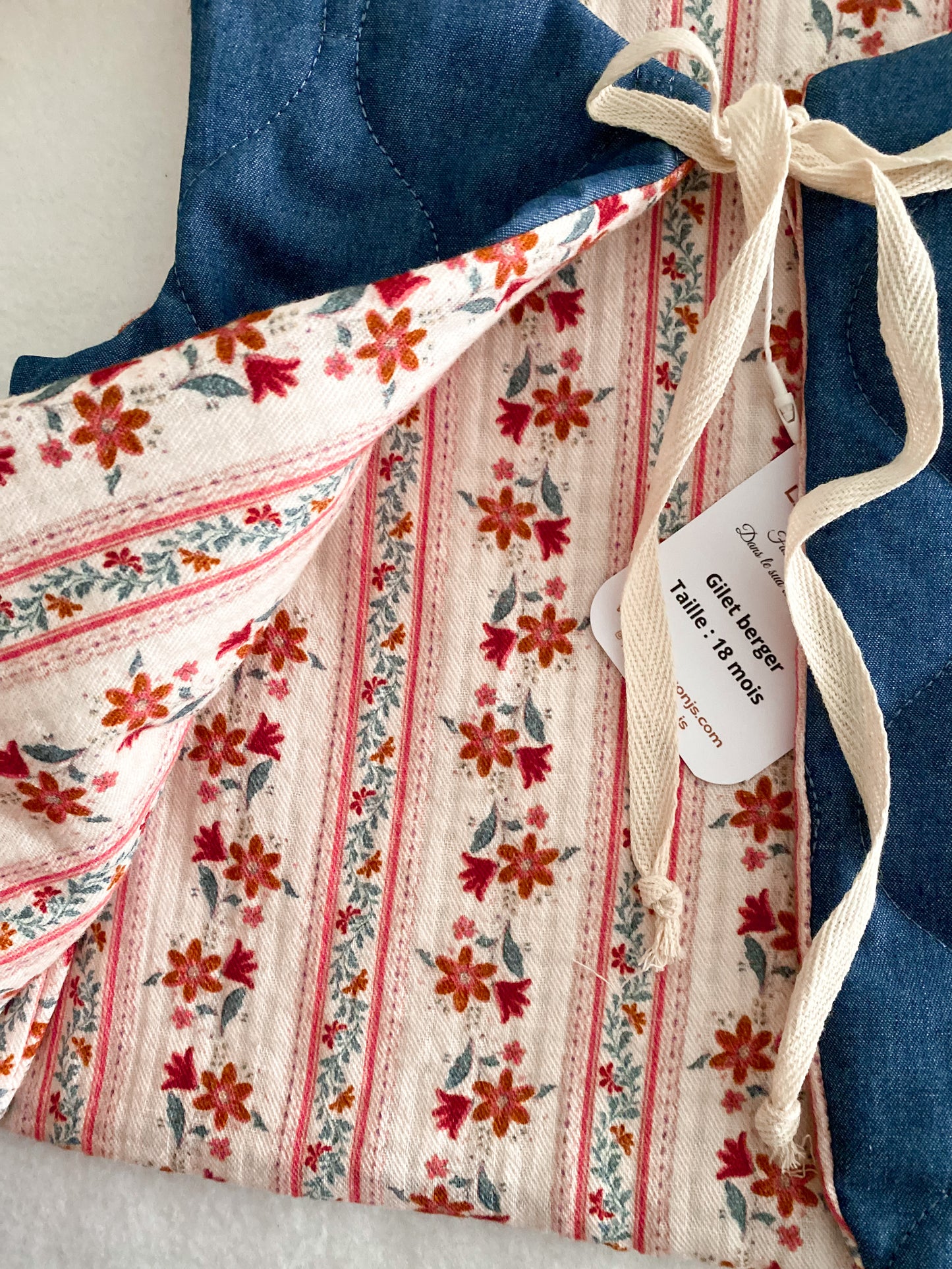 Gilet Berger Enfant – Veste Sans Manches Chaude et Douce - Gilet matelassé