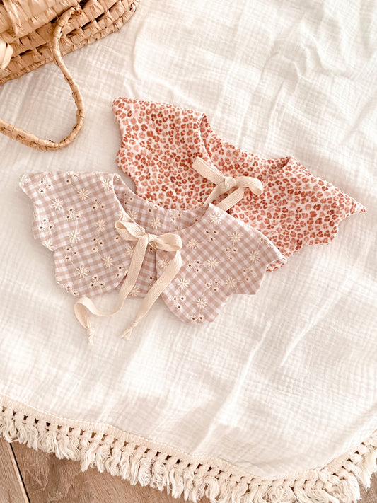 Col volanté choix des tissus et tailles