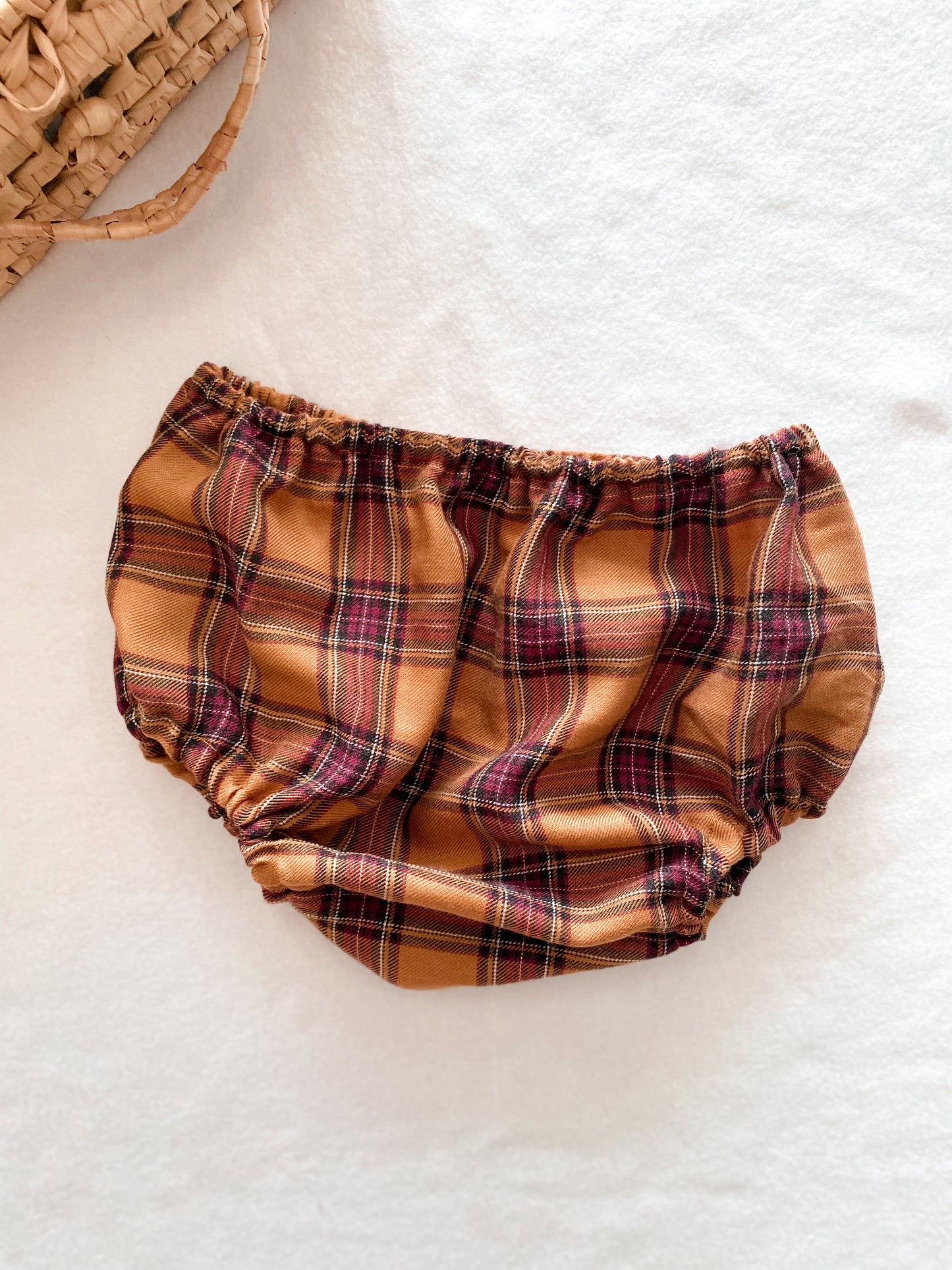 Bloomer mixte vichy marron