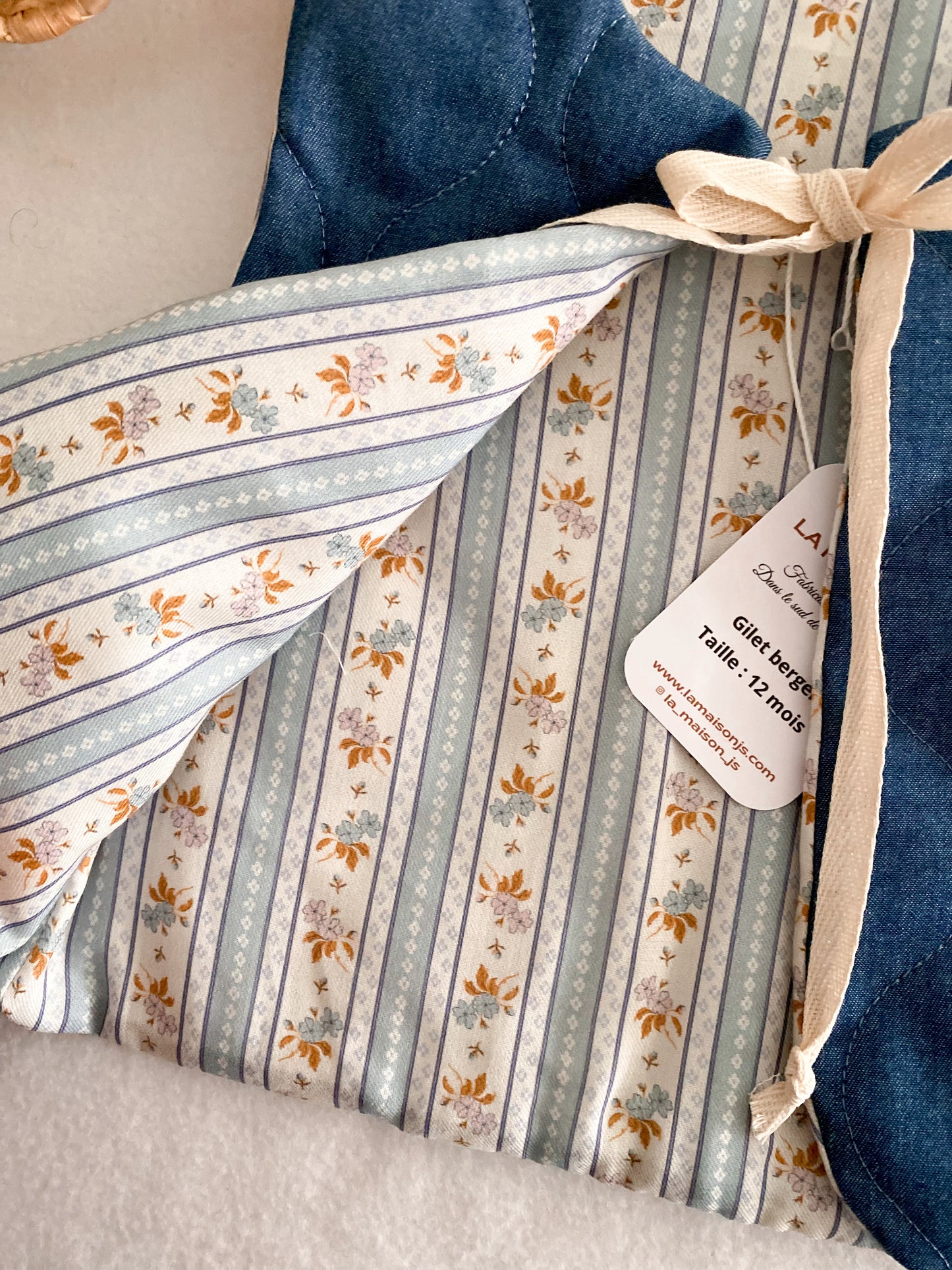 Gilet Berger Enfant – Veste Sans Manches Chaude et Douce - Gilet matelassé