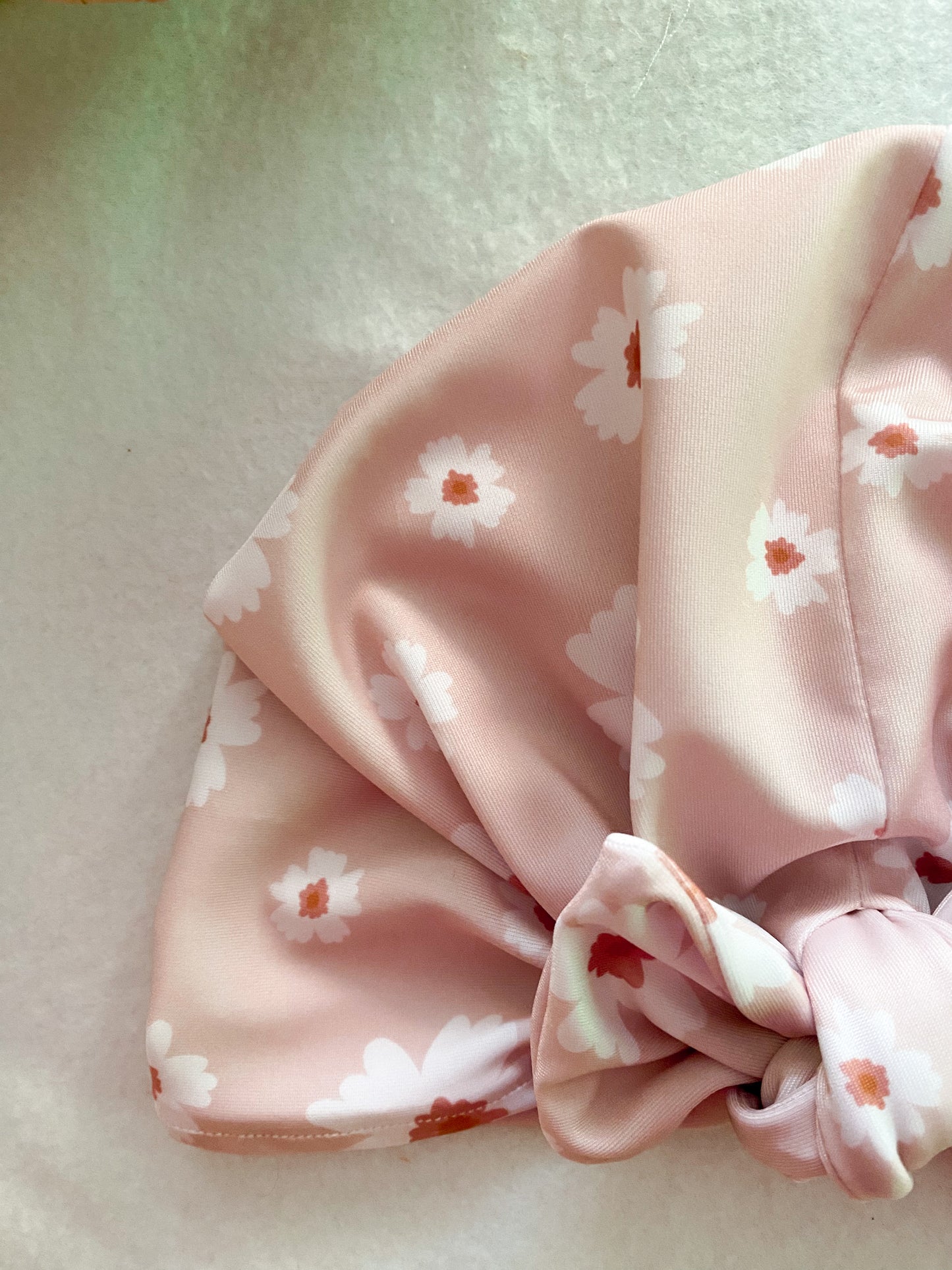 Turban de bain Anti-UV UPF 50+ - turban daisy