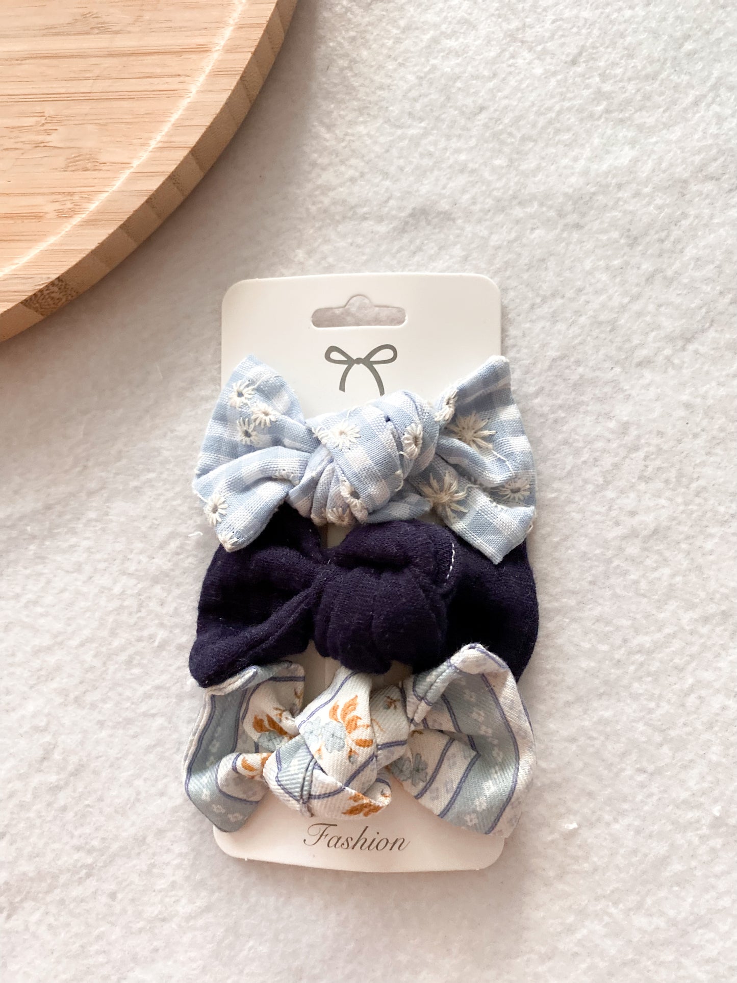 Trio des barrettes bluey