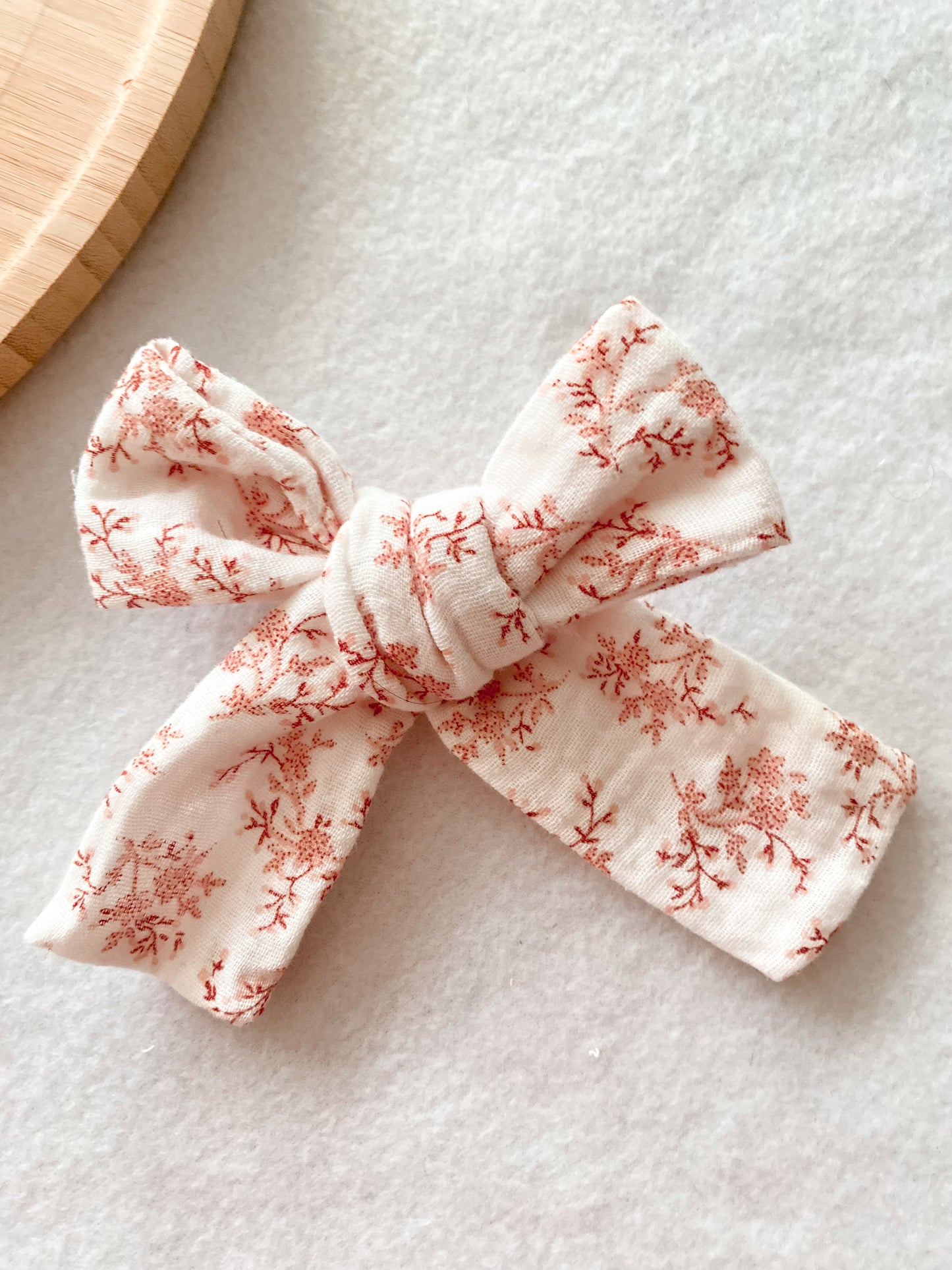 Noeud Livia pour barrette ou chouchou