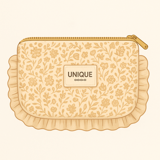 Pochette froufrou personnalisable